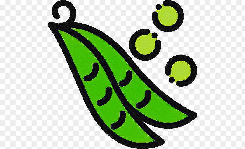 Green Leaf Plant Symbol Legume PNG
