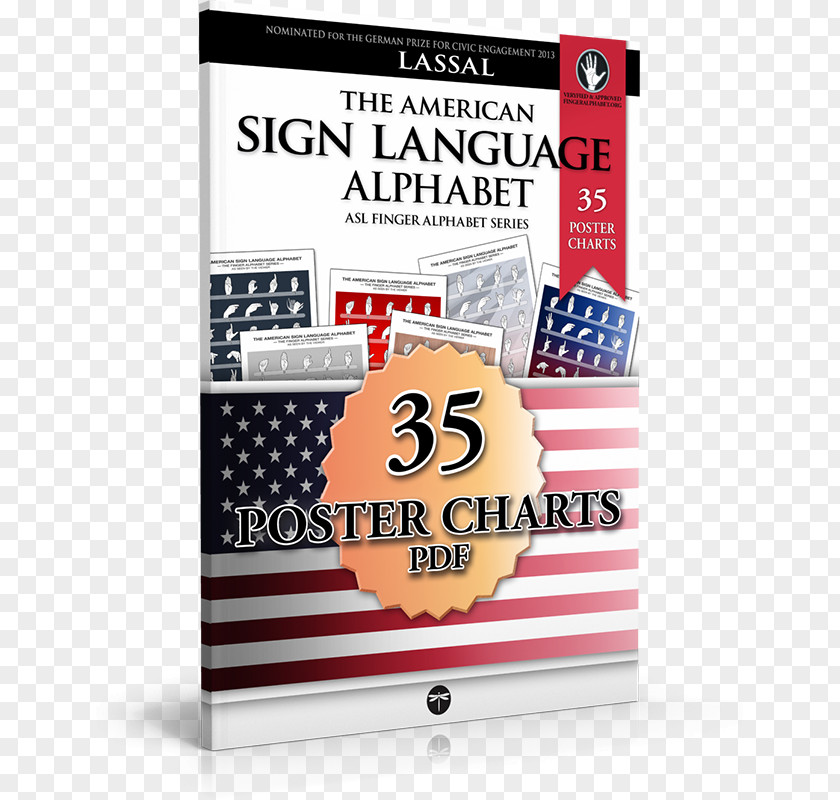 Manual Cover The American Sign Language Puzzle Book United States Fingerspelling PNG