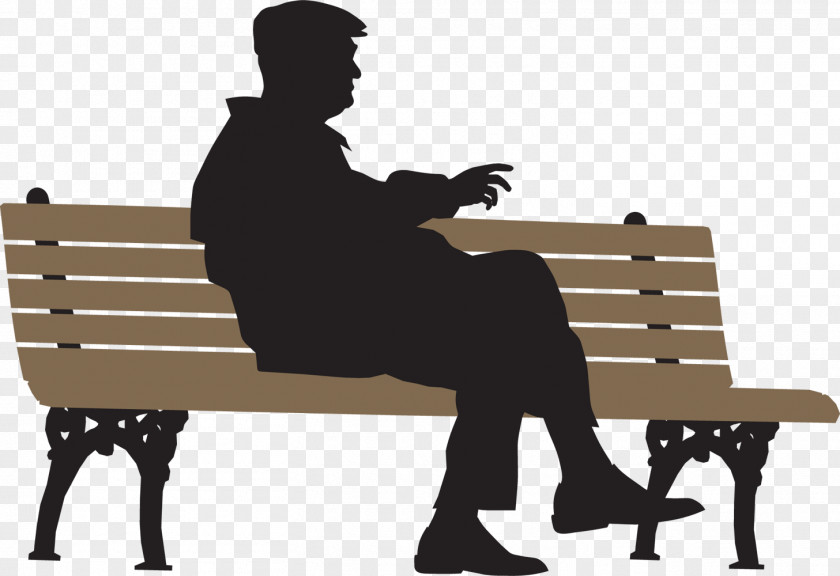 Sitting Man Silhouette Royalty-free Clip Art PNG