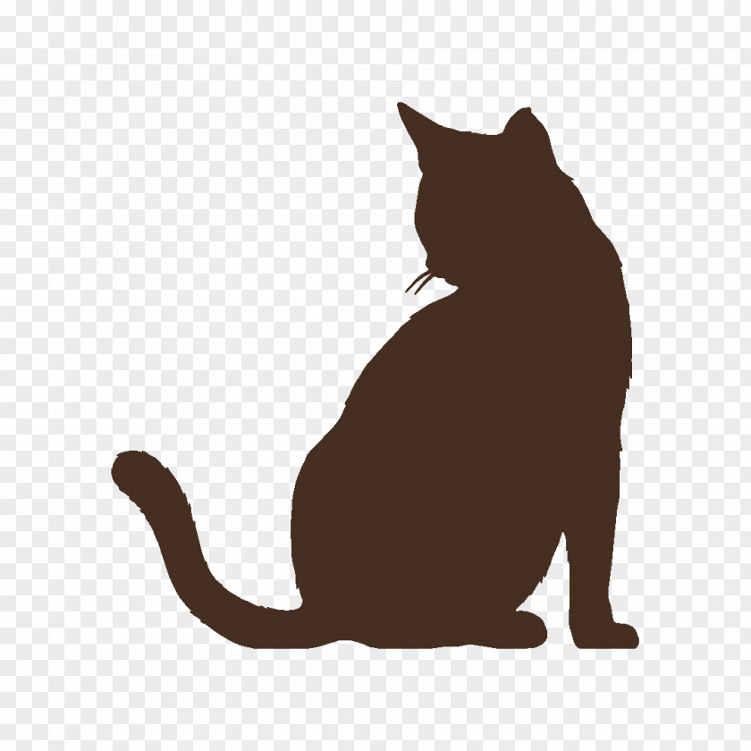 Cat Black Whiskers Domestic Short-haired Sticker PNG