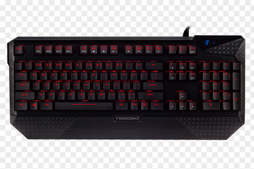 Computer Mouse Keyboard TESORO Gaming TS-H2L Keypad PNG
