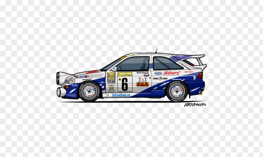 Ford Escort RS Cosworth Monte Carlo Rally World Championship PNG