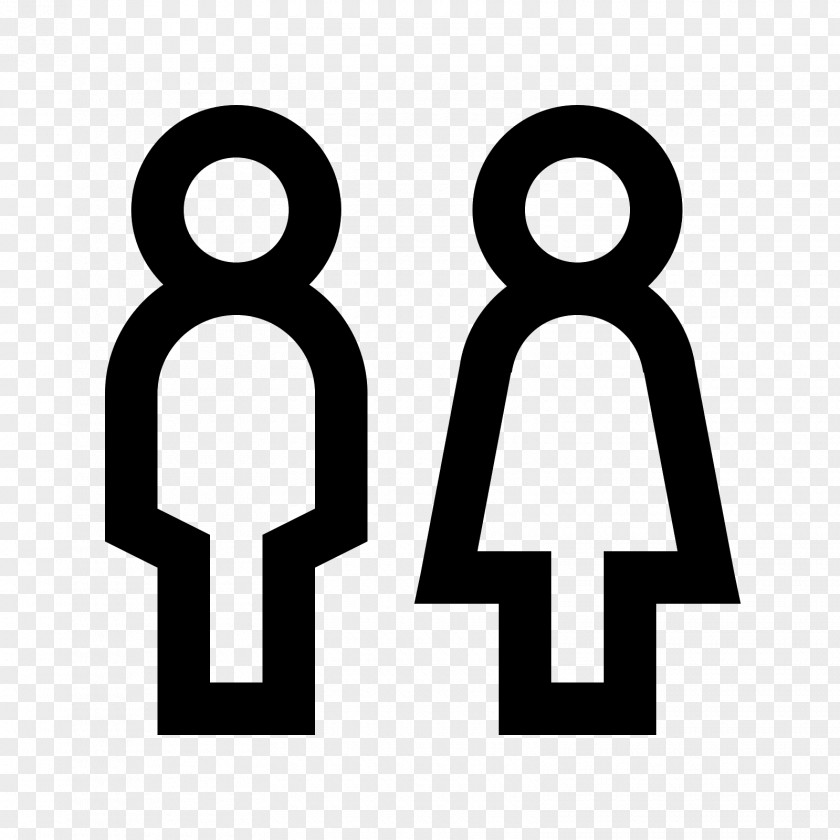 Male And Female Toilets Gender Symbol PNG
