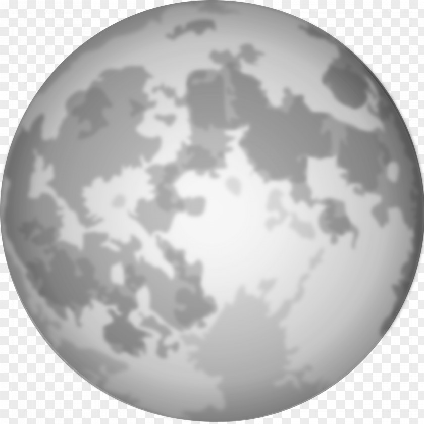 Moon Full Clip Art PNG