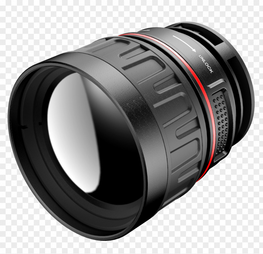 Camera Lens Monocular Thermographic Optics PNG