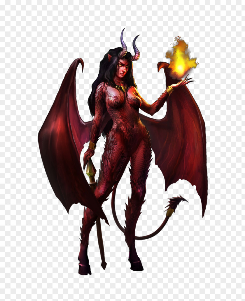 Demon Devil Female Woman PNG