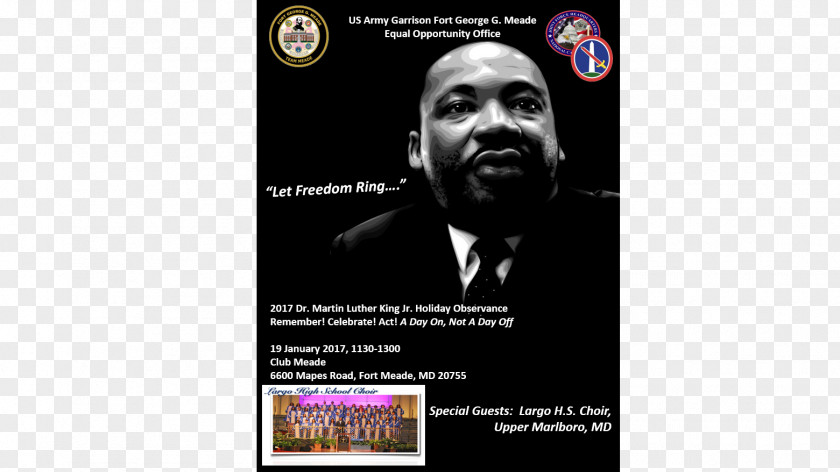 Future Sound Flyer Martin Luther King Jr. I Have A Dream Advertising Injustice Anywhere Is Threat To Justice Everywhere. Poster PNG