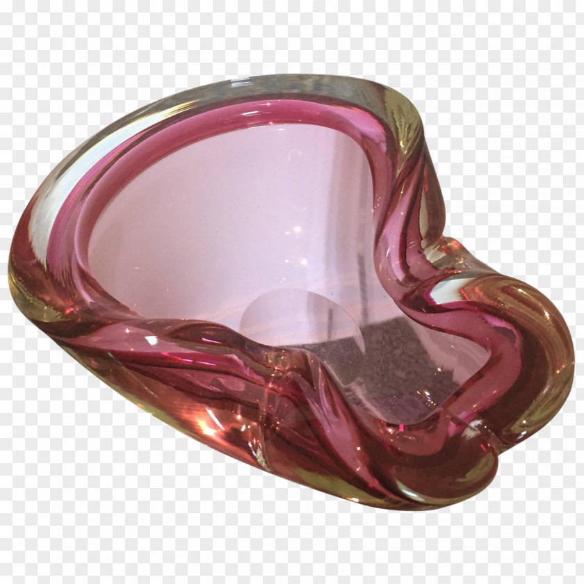 Glass Bowl Murano Seguso Ashtray PNG