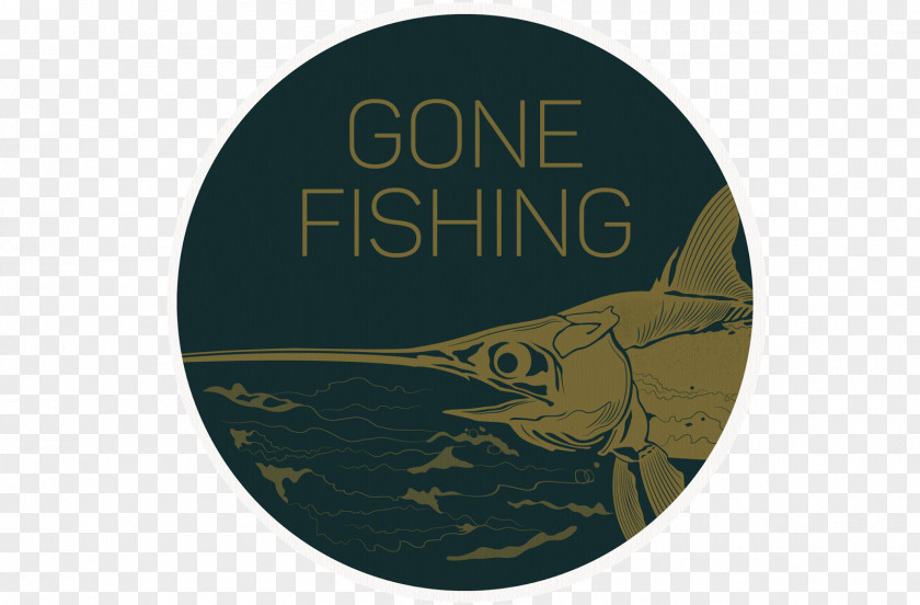 Gone Fishing Brand PNG