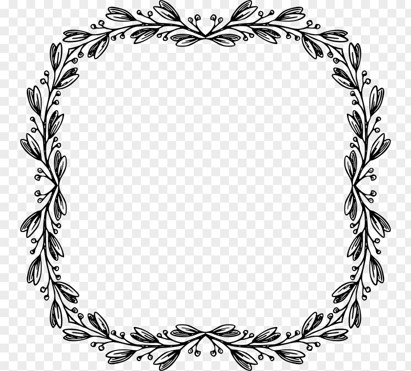 Leaves Frame Ornament Decorative Arts Picture Frames PNG