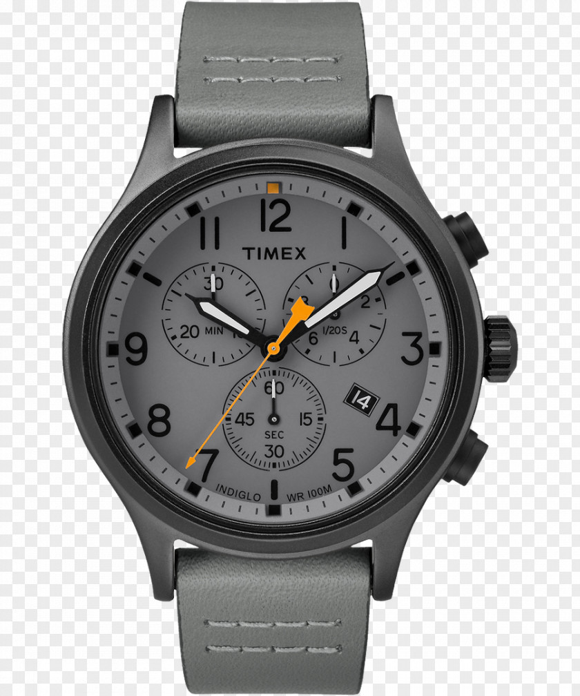 Watch Chronograph Timex Group USA, Inc. Indiglo Strap PNG