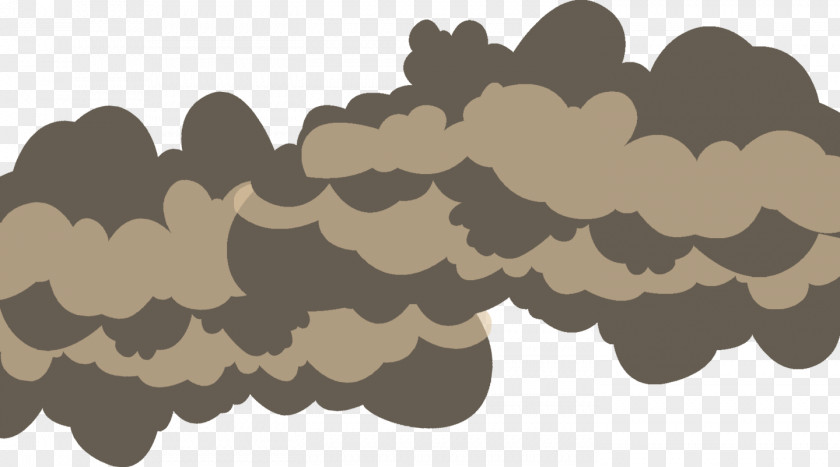Beige Cloud Cartoon PNG