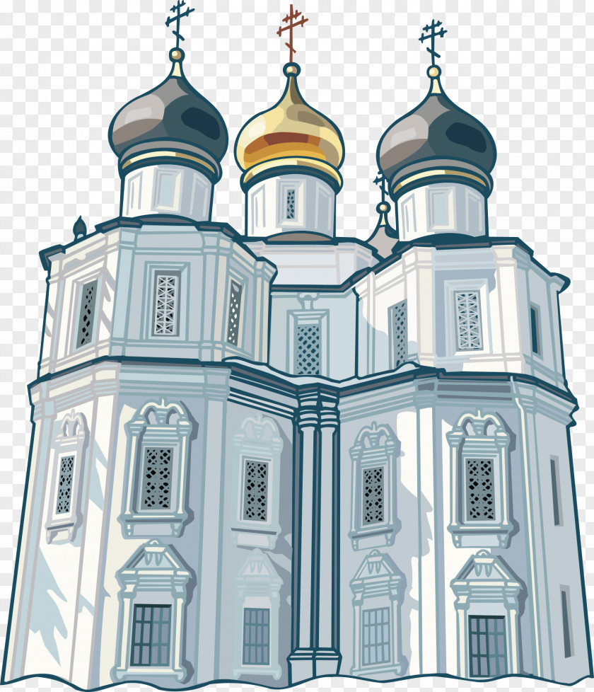 Castle Temple Our Lady Of Kazan Church Clip Art PNG