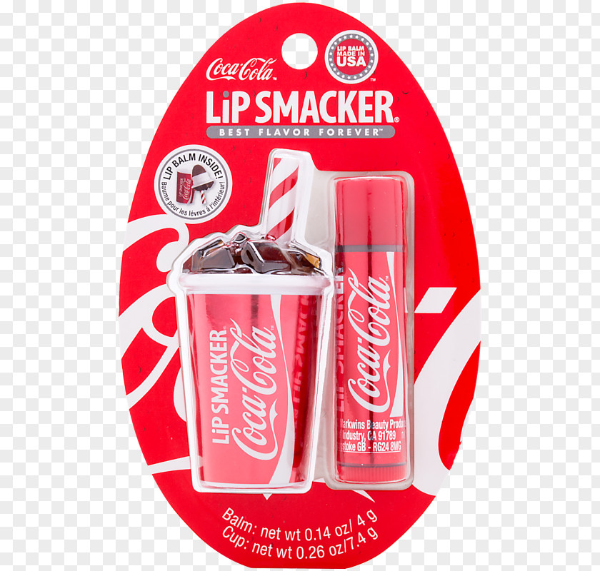 Coca Cola Coca-Cola Cherry Fizzy Drinks Lip Smackers PNG