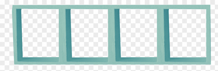 Framework Window Rectangle Teal PNG