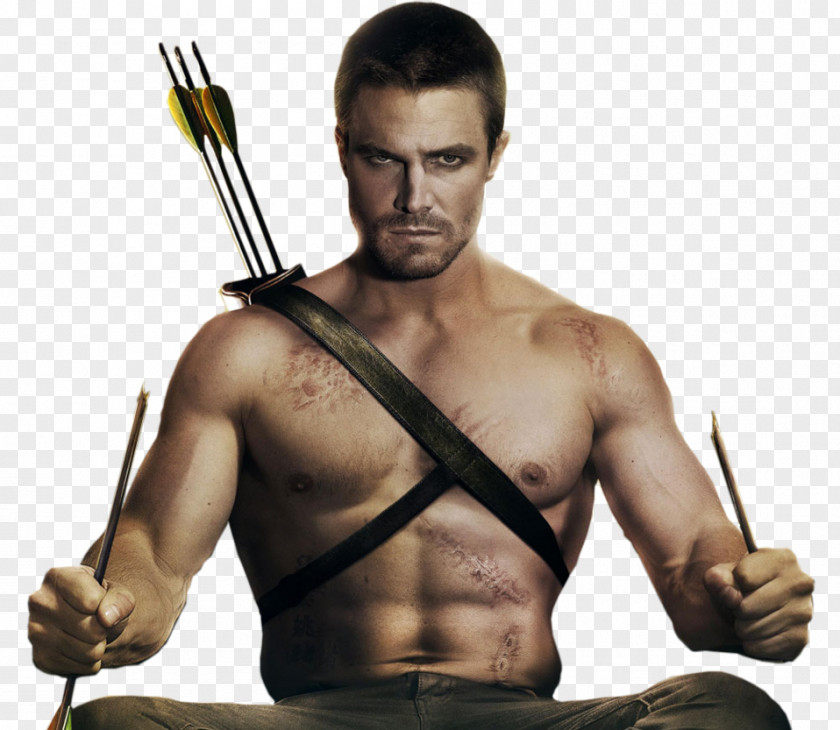 Oliver Queen Stephen Amell Green Arrow Television Show PNG