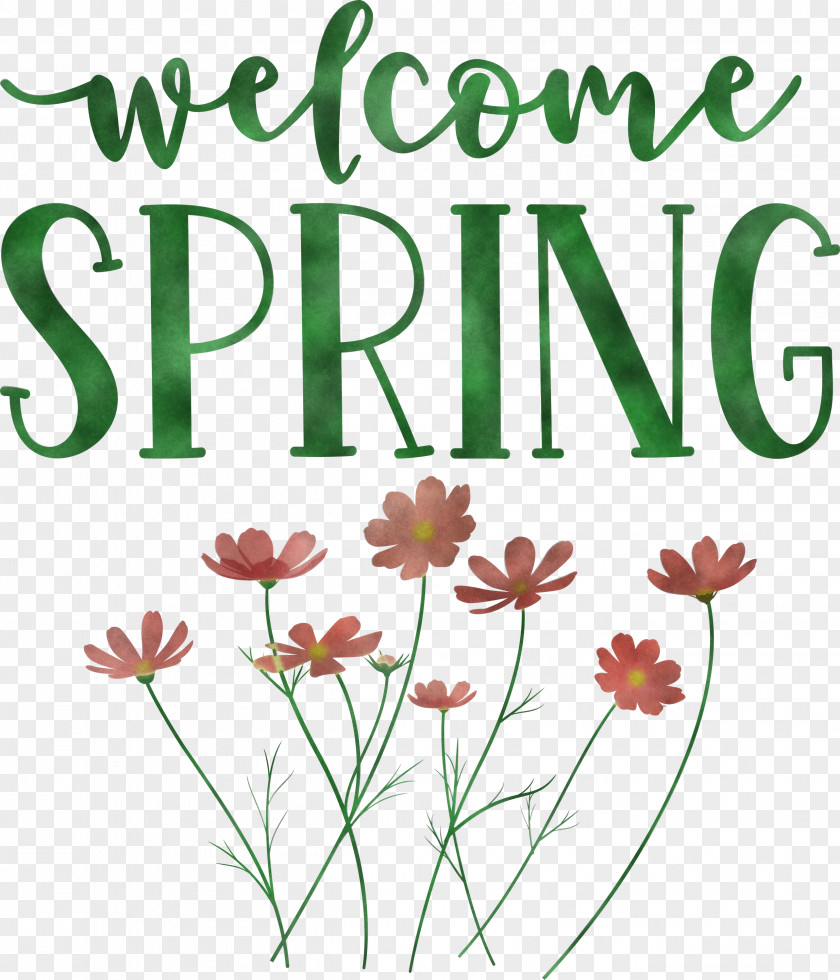 Welcome Spring PNG