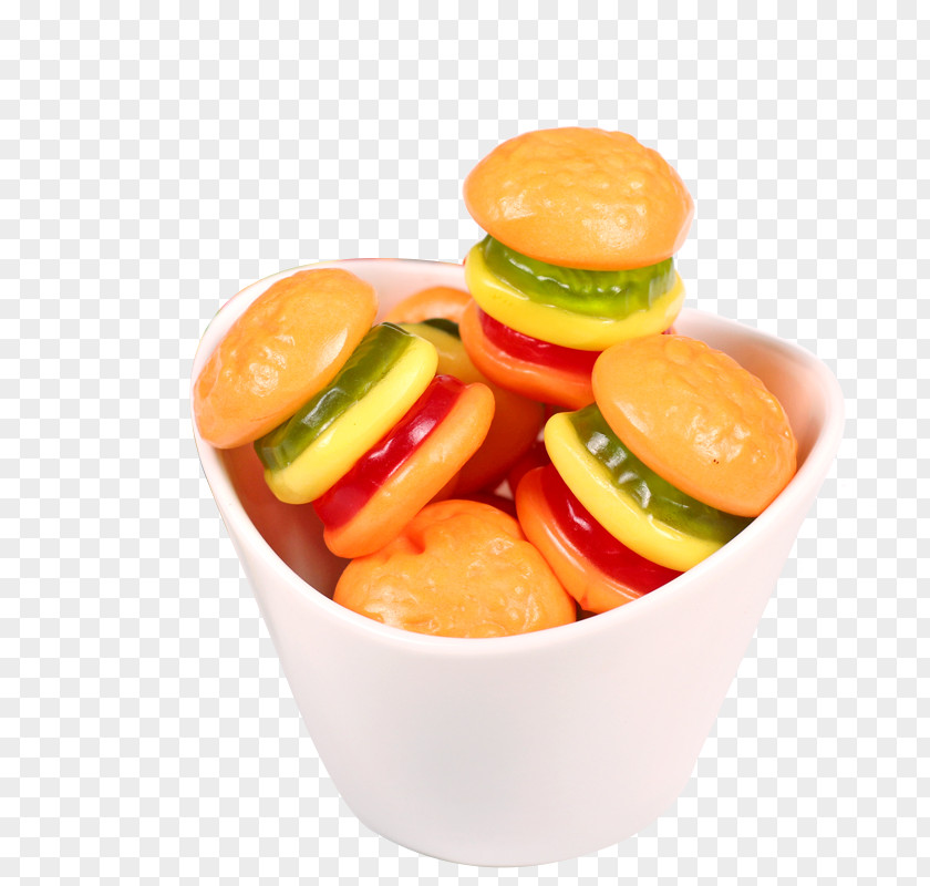 Hamburg Sugar Chewing Gum Gummi Candy Hamburger Slider Lollipop PNG