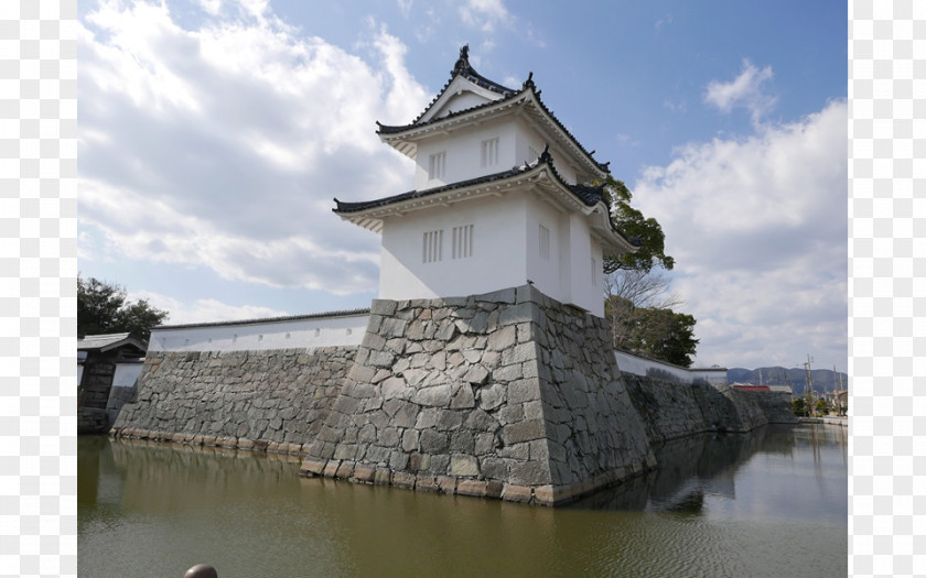 Japan Castle Akō Moat Historic Site Roof Tourism PNG