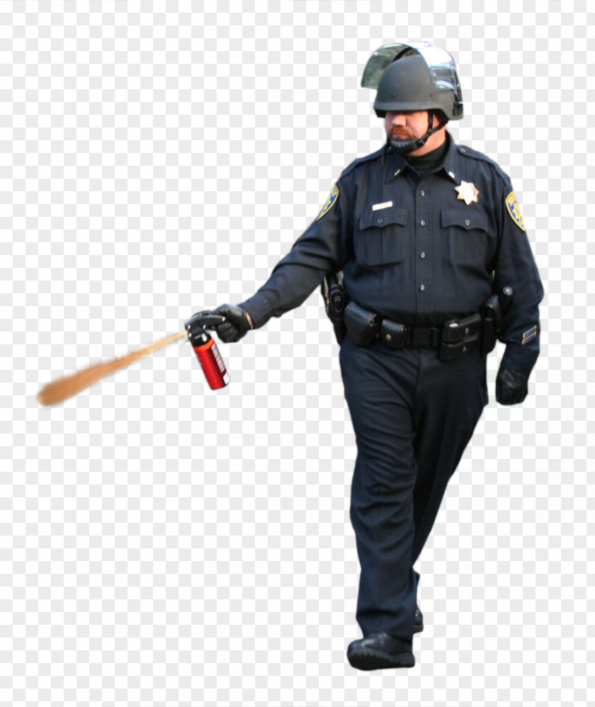 Policeman UC Davis Pepper Spray Incident Occupy Movement Wall Street PNG