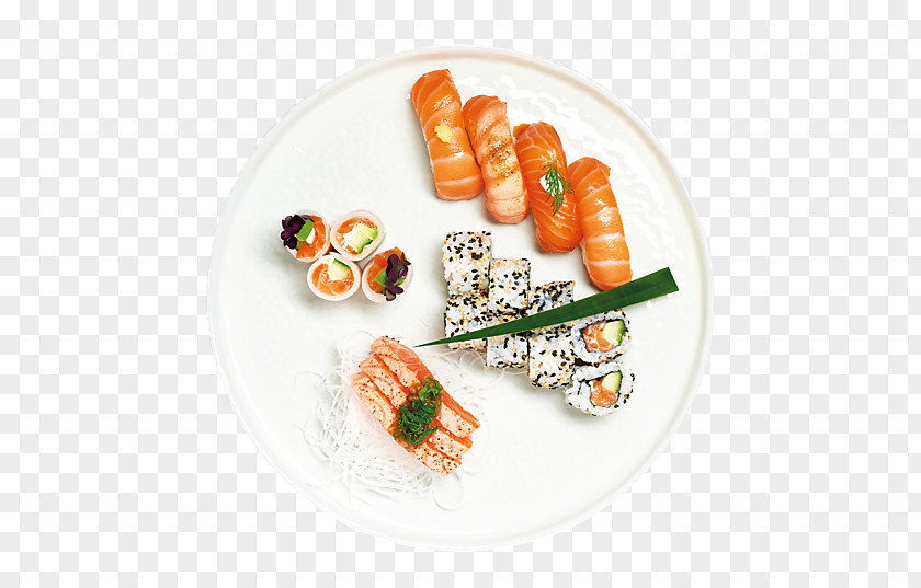 Salmon Sashimi California Roll Sticks'n'Sushi Restaurant Room Service ApS PNG