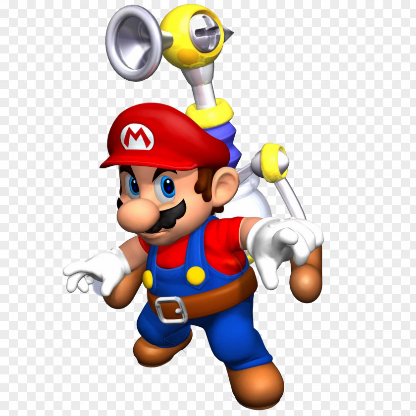 Super Mario Sunshine Galaxy New Bros 64 PNG