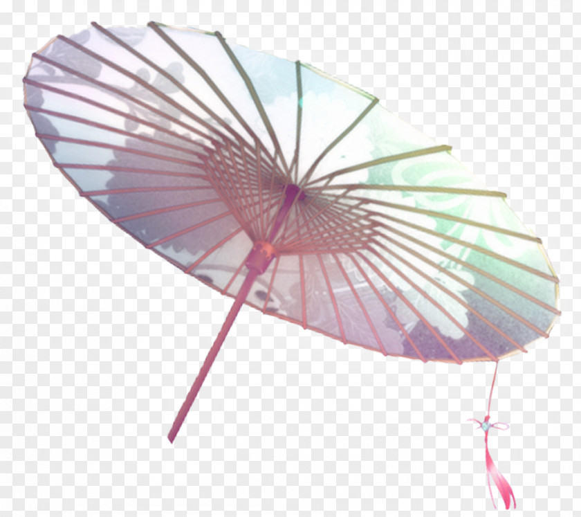 Chinese Wind Umbrella Paper PNG