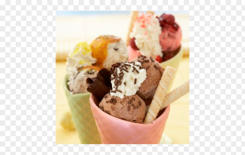Ice Cream Gelato Sundae Cones Frozen Yogurt PNG