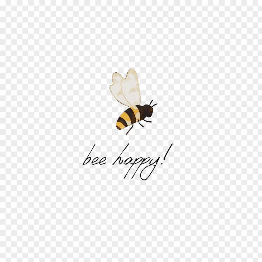 Insect Honey Bee Bees Logo Font PNG