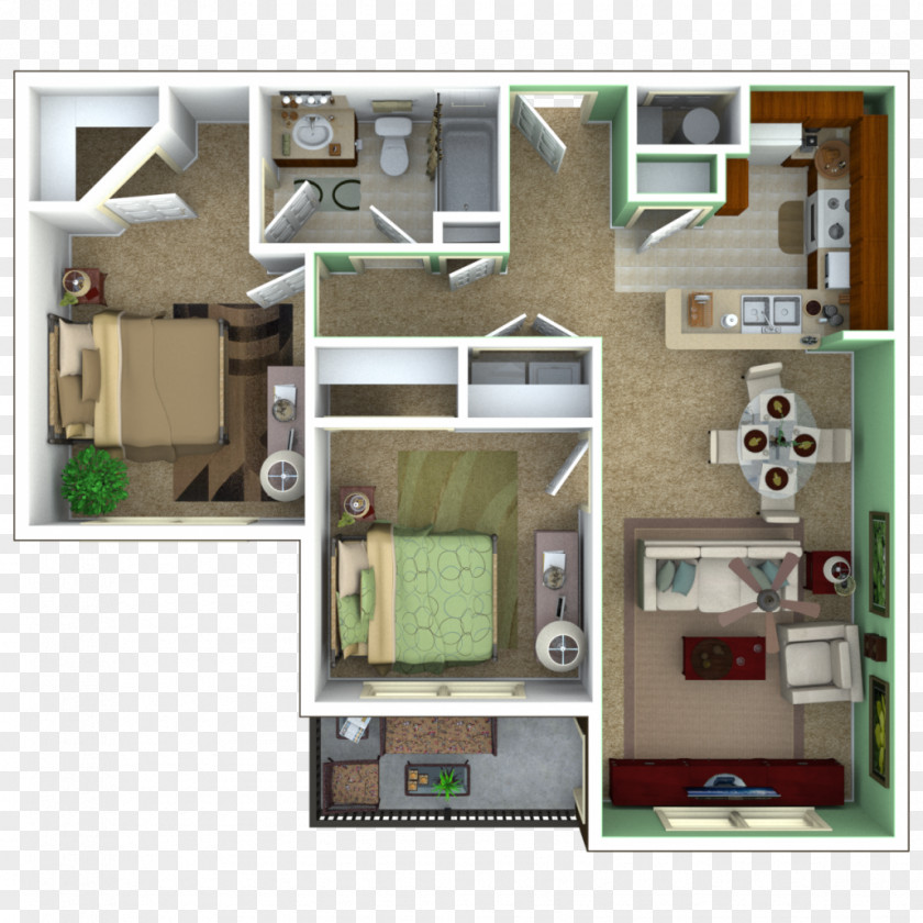 Living Room House Plan Apartment Floor Bedroom PNG