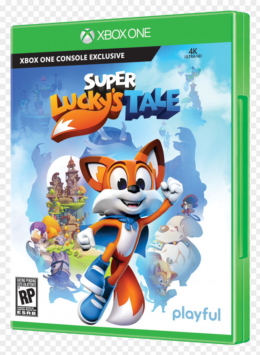 Microsoft Super Lucky's Tale Studios Xbox One Video Game PNG