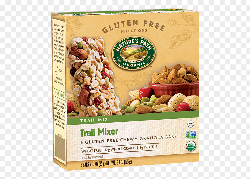 Oatmeal Nut Waffle Day Breakfast Cereal Muesli Organic Food Nature's Path Granola PNG