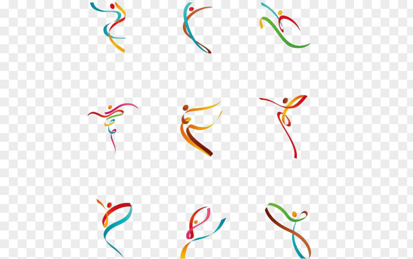 Ribbon Ballet Logo 2016 Summer Olympics Sport PNG