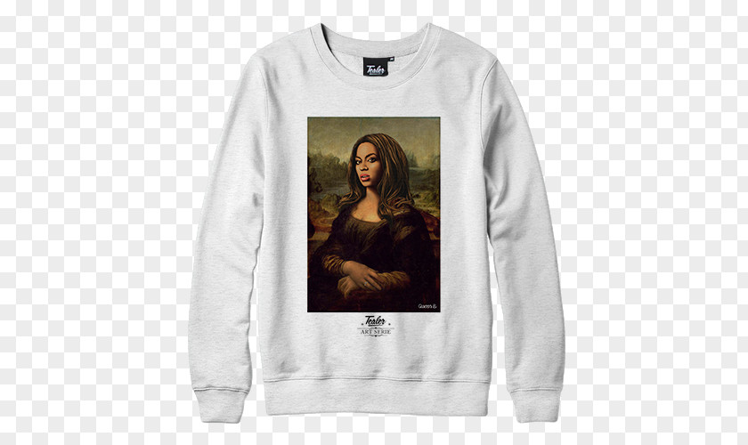 T-shirt Sweater Hoodie Bluza Mona Lisa PNG