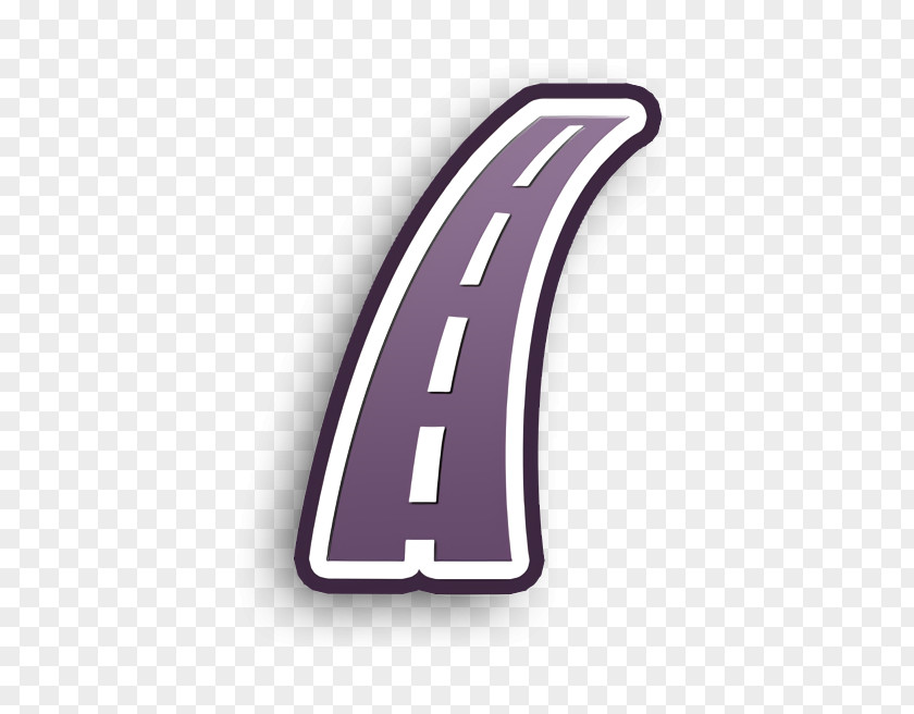 Transport Icon Road Slight Curve Roads PNG