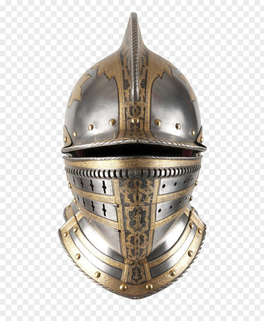 Western Cavalier Helmet Middle Ages Knight Plate Armour Stock Photography PNG
