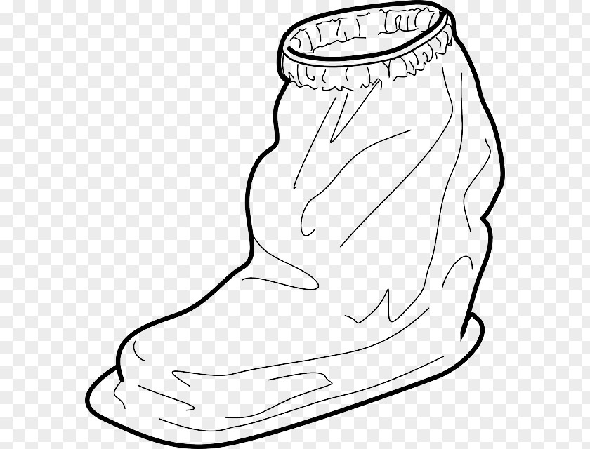 Boot Socks Clip Art Vector Graphics Image Drawing Line PNG