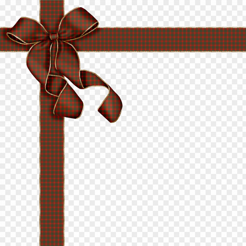 Knot Brown Christmas Gift Cartoon PNG