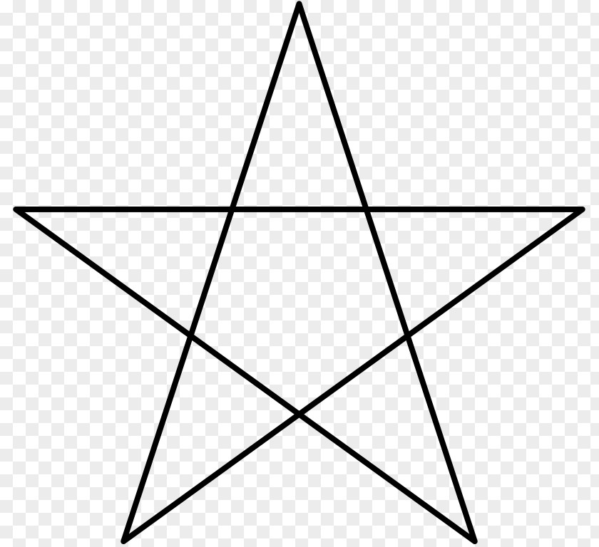 Star Drawing Five-pointed Polygon Sketch PNG