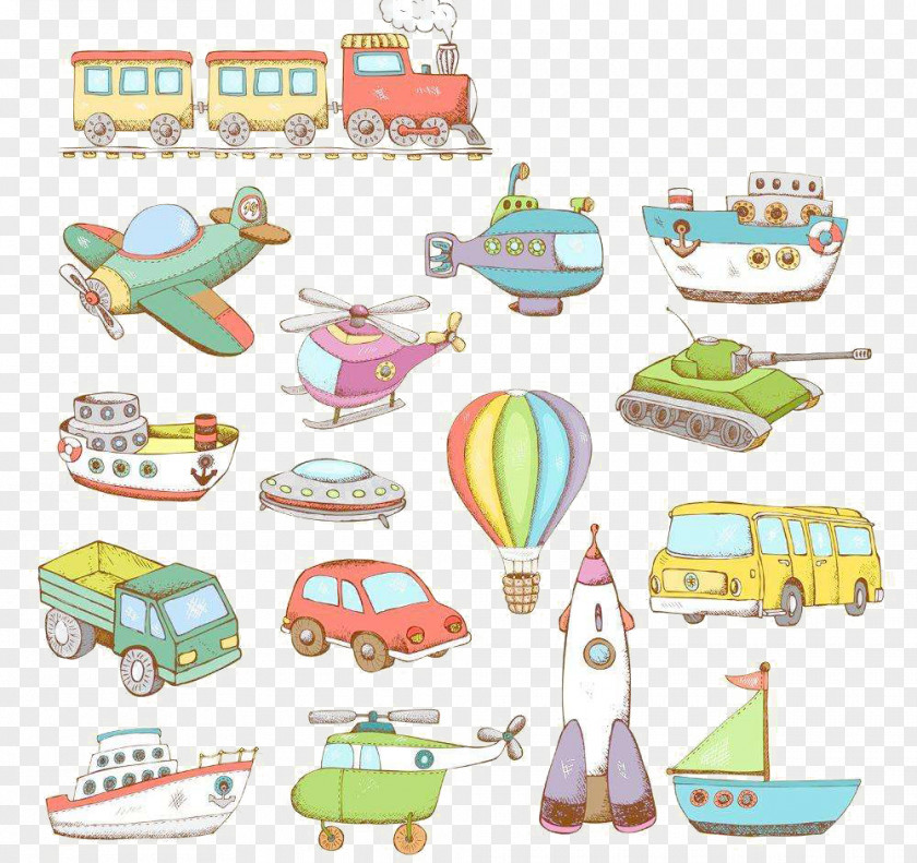 Aircraft Ship Air Transportation Airplane Illustration PNG