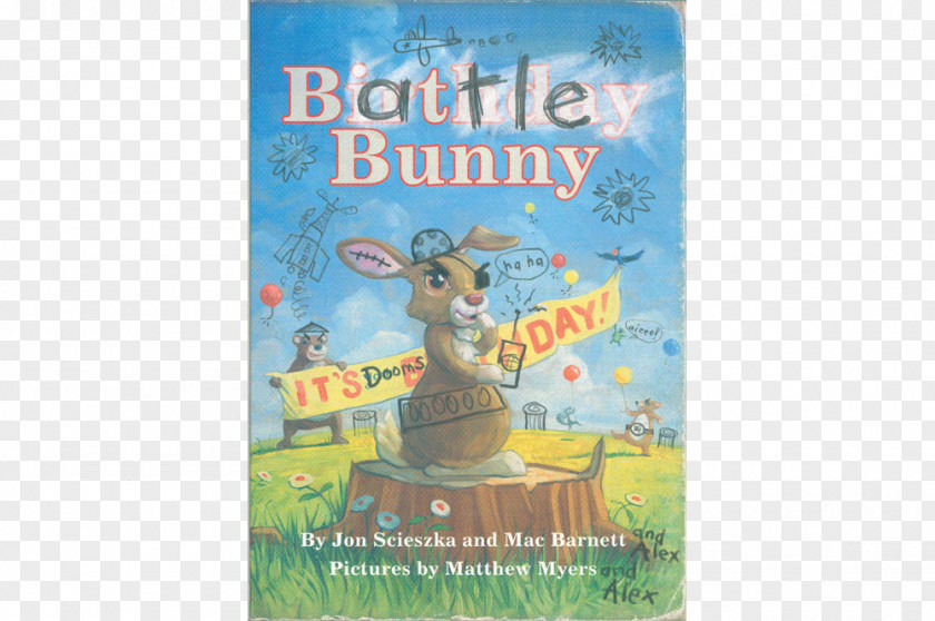 Birthday Battle Bunny Children's Literature Fiction Writer Book PNG