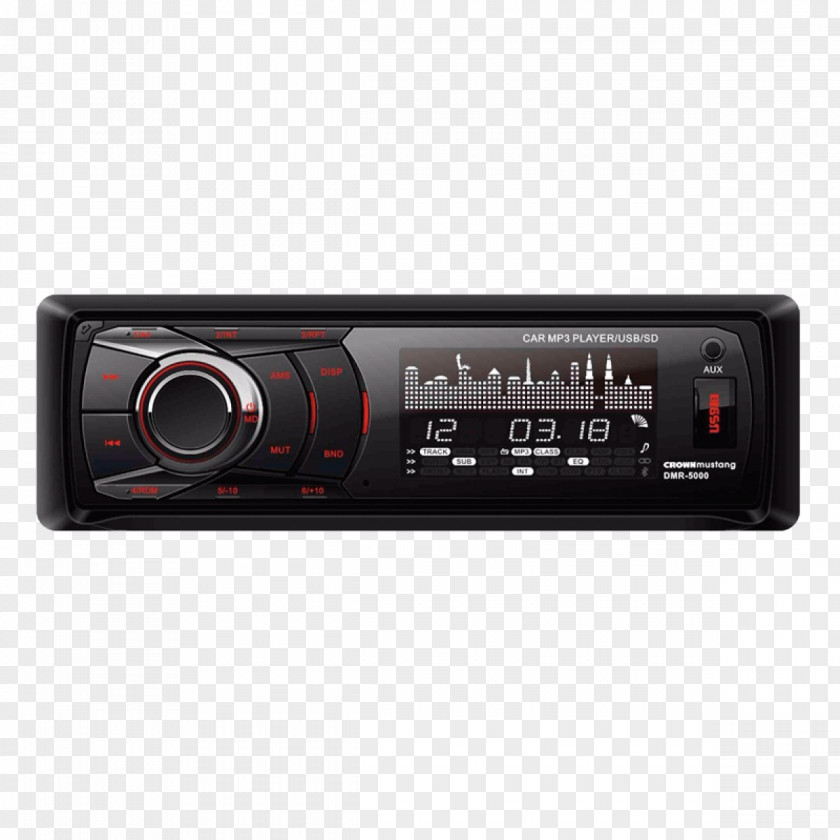 Car Stereophonic Sound Radio Receiver Vehicle Audio Secure Digital PNG