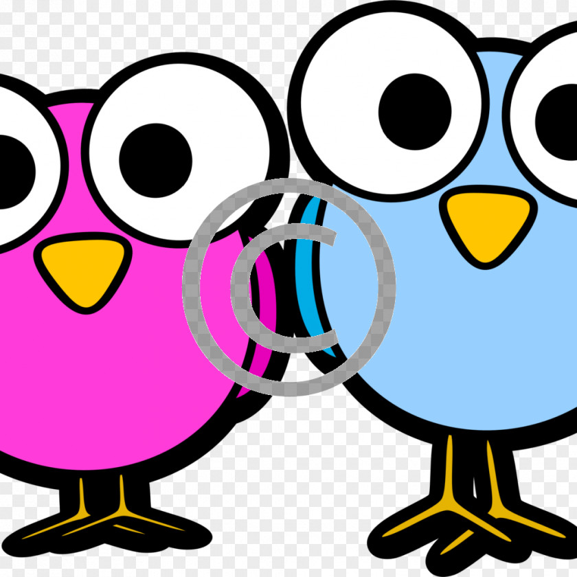 Cartoon Double Eleven Lovebird Clip Art PNG