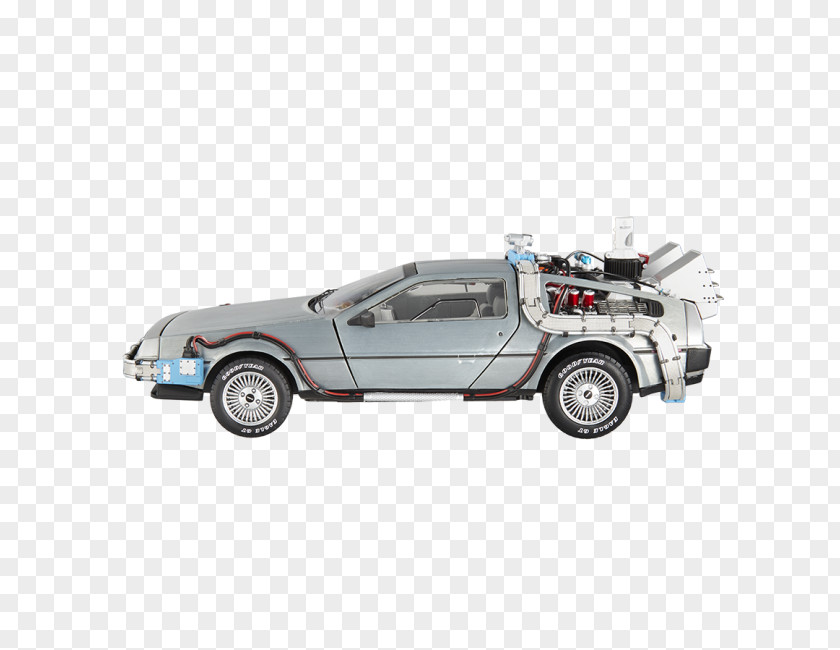 Delorean Time Machine DeLorean DMC-12 Marty McFly Car Back To The Future PNG
