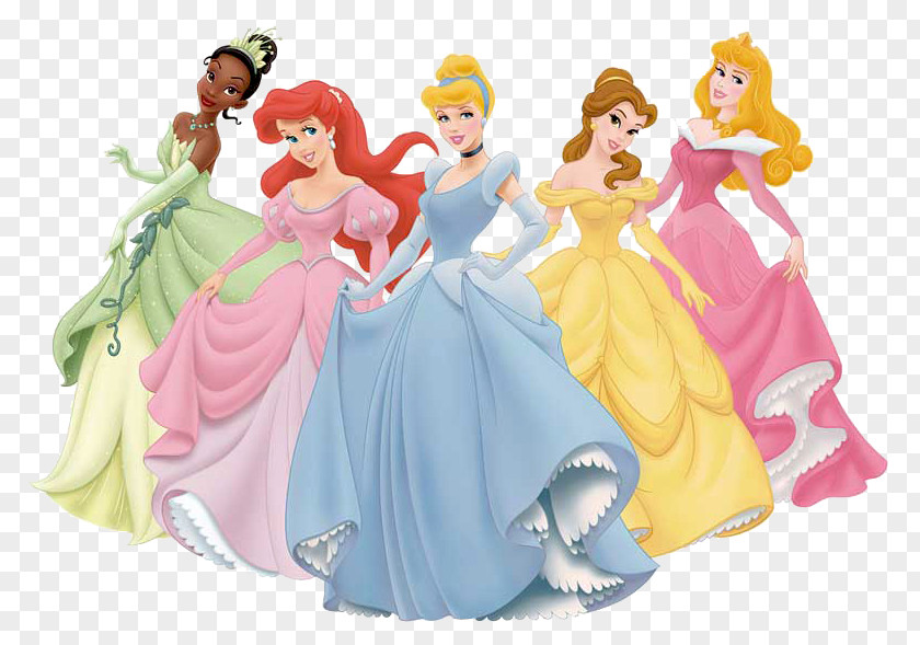 Disney Princess Rapunzel Aurora Belle Wall Decal PNG