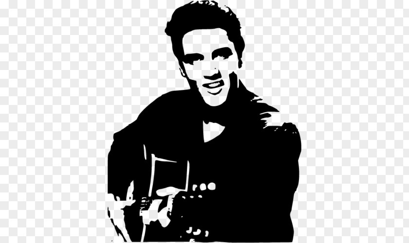 Elvis Presley Wall Decal Sticker Rock & Roll PNG