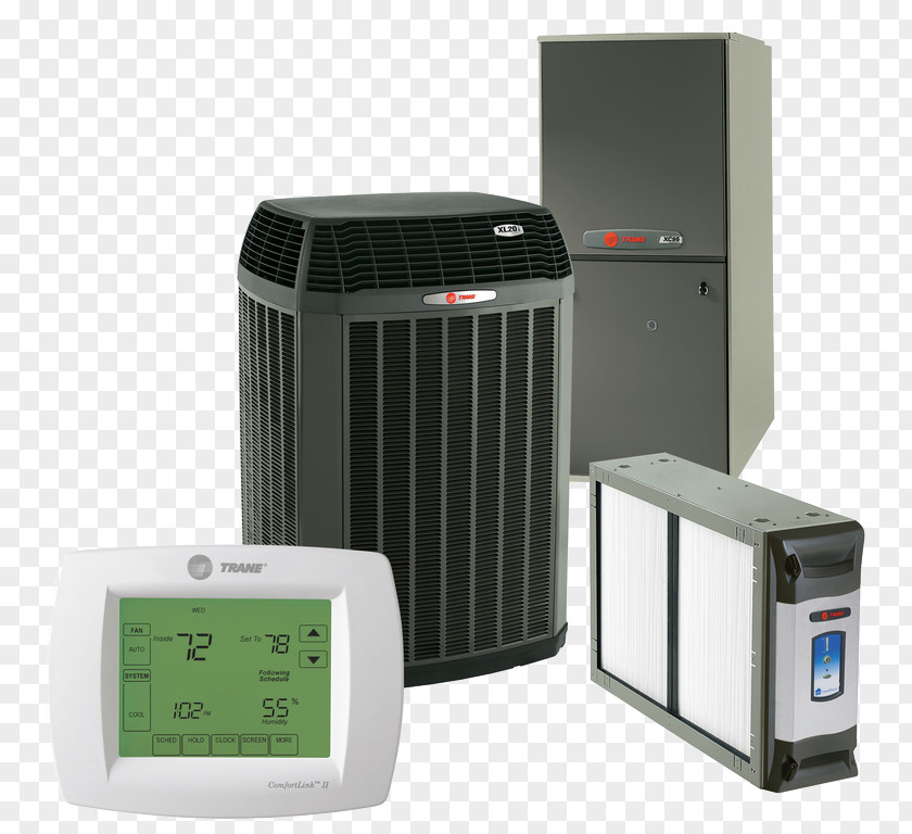 Express Heating Air Conditioning Filter Furnace Trane HVAC PNG