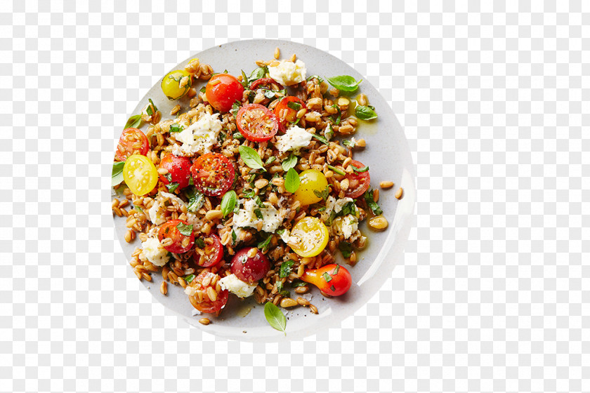 Salad Caprese Vegetarian Cuisine Recipe Farro PNG