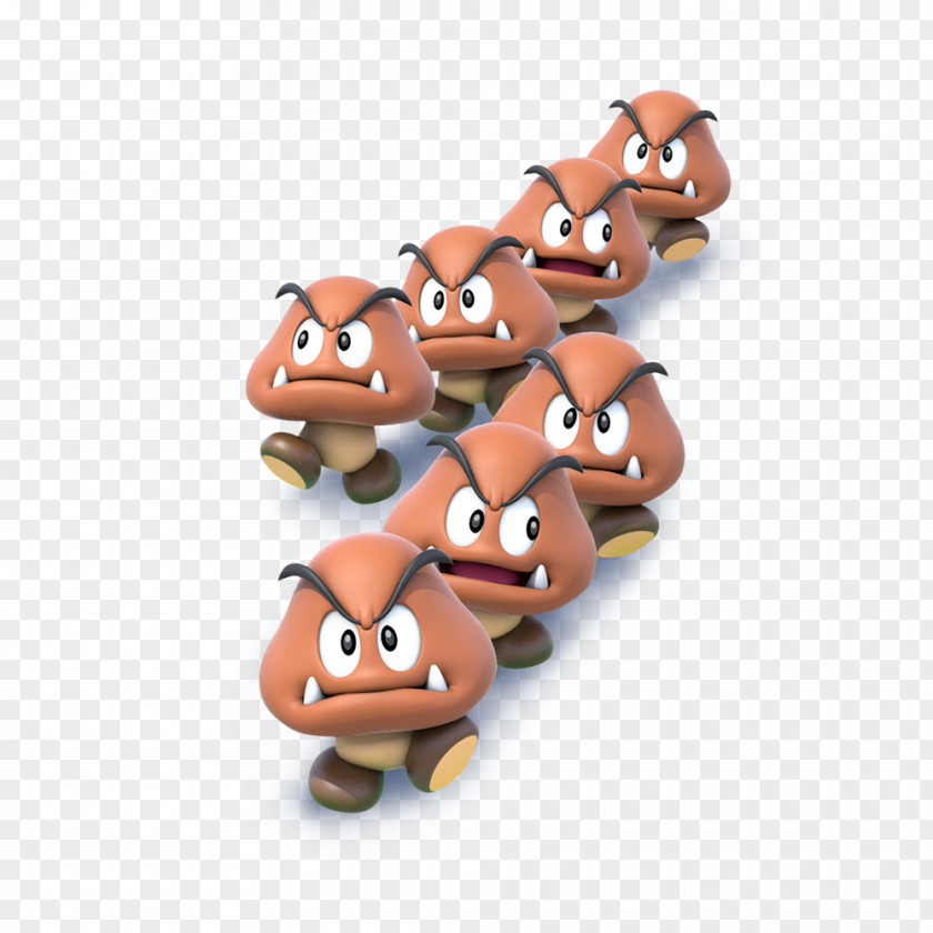 Sand Monster Mario Party Star Rush Bowser Goomba Game Nintendo 3DS PNG