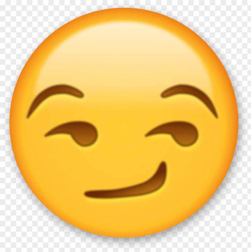 Smirk Cliparts Emoji Wink Smiley Face PNG